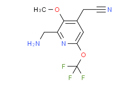 AM150441 | 1804352-12-2 | 2-(Aminomethyl)-3-methoxy-6-(trifluoromethoxy)pyridine-4-acetonitrile