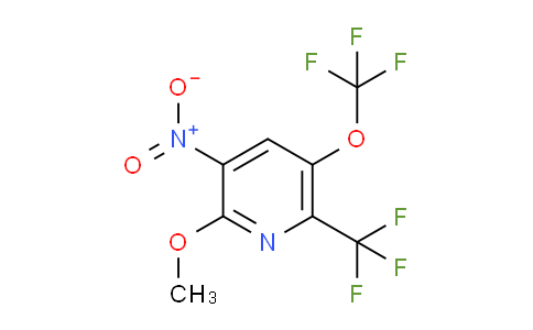 AM150443 | 1804803-66-4 | 2-Methoxy-3-nitro-5-(trifluoromethoxy)-6-(trifluoromethyl)pyridine