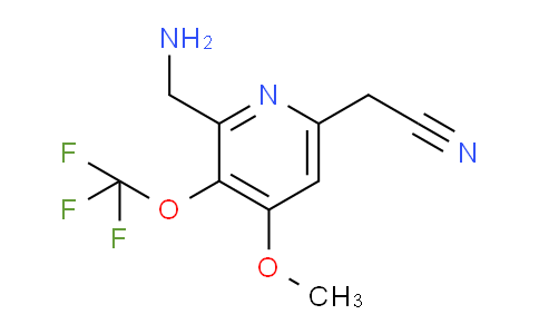 AM150444 | 1804931-23-4 | 2-(Aminomethyl)-4-methoxy-3-(trifluoromethoxy)pyridine-6-acetonitrile