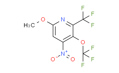 6-Methoxy-4-nitro-3-(trifluoromethoxy)-2-(trifluoromethyl)pyridine