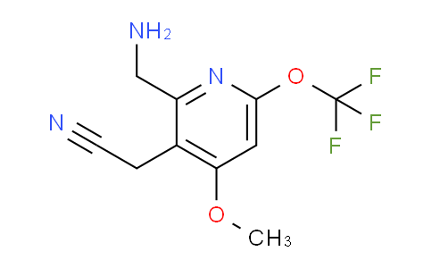 AM150447 | 1806065-18-8 | 2-(Aminomethyl)-4-methoxy-6-(trifluoromethoxy)pyridine-3-acetonitrile
