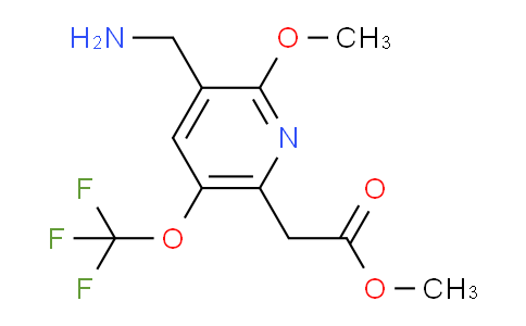 AM150453 | 1805020-65-8 | Methyl 3-(aminomethyl)-2-methoxy-5-(trifluoromethoxy)pyridine-6-acetate