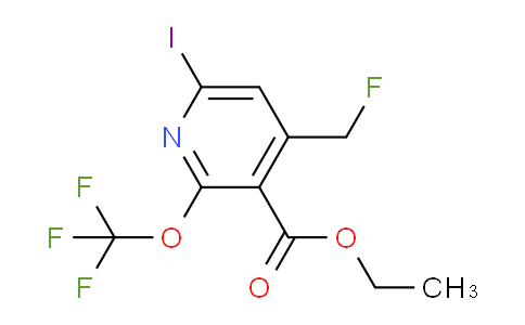 AM150455 | 1804357-80-9 | Ethyl 4-(fluoromethyl)-6-iodo-2-(trifluoromethoxy)pyridine-3-carboxylate
