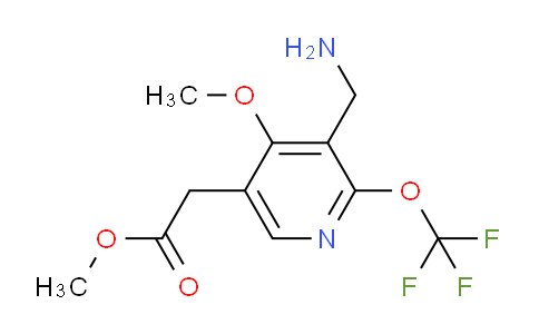 AM150457 | 1806746-30-4 | Methyl 3-(aminomethyl)-4-methoxy-2-(trifluoromethoxy)pyridine-5-acetate