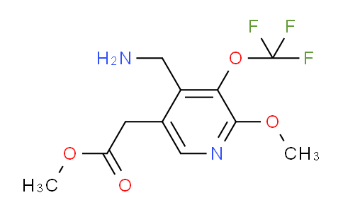 AM150466 | 1806764-44-2 | Methyl 4-(aminomethyl)-2-methoxy-3-(trifluoromethoxy)pyridine-5-acetate