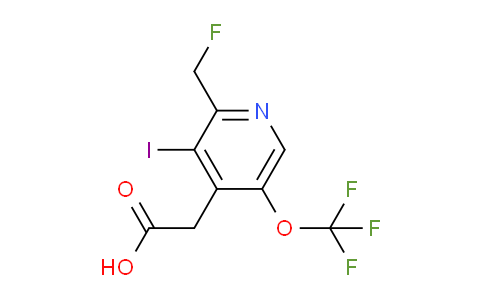 AM150467 | 1804743-72-3 | 2-(Fluoromethyl)-3-iodo-5-(trifluoromethoxy)pyridine-4-acetic acid