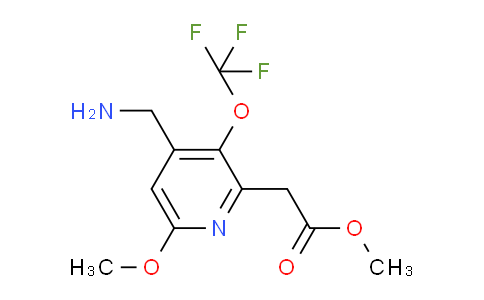 AM150468 | 1804767-78-9 | Methyl 4-(aminomethyl)-6-methoxy-3-(trifluoromethoxy)pyridine-2-acetate