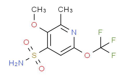 3-Methoxy-2-methyl-6-(trifluoromethoxy)pyridine-4-sulfonamide