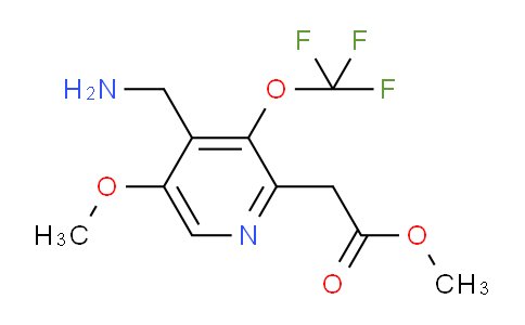AM150470 | 1804629-14-8 | Methyl 4-(aminomethyl)-5-methoxy-3-(trifluoromethoxy)pyridine-2-acetate