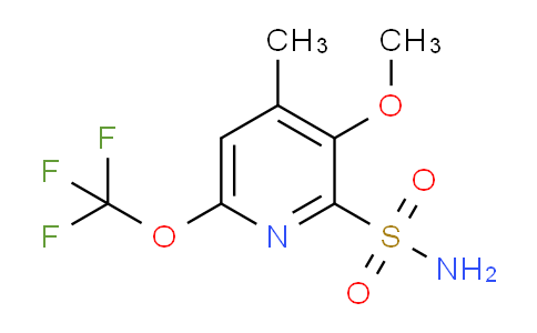 AM150472 | 1806258-79-6 | 3-Methoxy-4-methyl-6-(trifluoromethoxy)pyridine-2-sulfonamide