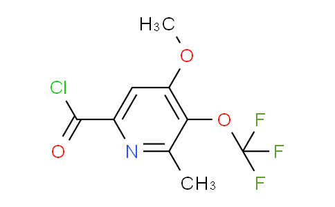AM150477 | 1806257-69-1 | 4-Methoxy-2-methyl-3-(trifluoromethoxy)pyridine-6-carbonyl chloride