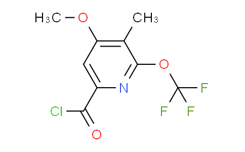 AM150481 | 1805116-98-6 | 4-Methoxy-3-methyl-2-(trifluoromethoxy)pyridine-6-carbonyl chloride
