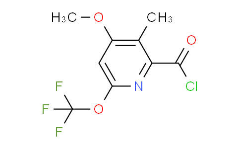AM150484 | 1804742-06-0 | 4-Methoxy-3-methyl-6-(trifluoromethoxy)pyridine-2-carbonyl chloride