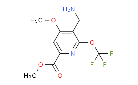 AM150486 | 1805135-05-0 | Methyl 3-(aminomethyl)-4-methoxy-2-(trifluoromethoxy)pyridine-6-carboxylate