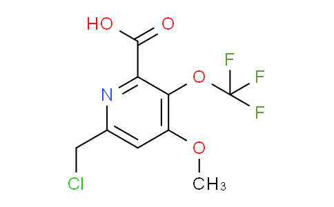 AM150488 | 1804351-72-1 | 6-(Chloromethyl)-4-methoxy-3-(trifluoromethoxy)pyridine-2-carboxylic acid