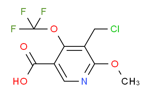AM150501 | 1806770-56-8 | 3-(Chloromethyl)-2-methoxy-4-(trifluoromethoxy)pyridine-5-carboxylic acid