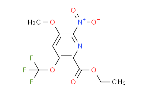 AM150505 | 1805128-86-2 | Ethyl 3-methoxy-2-nitro-5-(trifluoromethoxy)pyridine-6-carboxylate