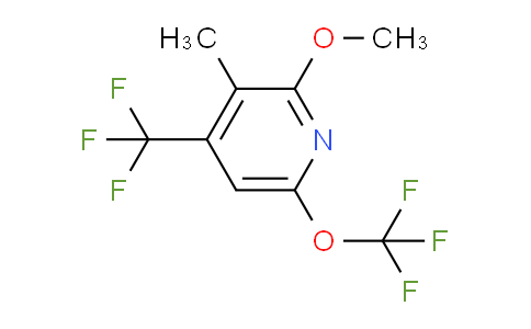 AM150506 | 1806150-17-3 | 2-Methoxy-3-methyl-6-(trifluoromethoxy)-4-(trifluoromethyl)pyridine