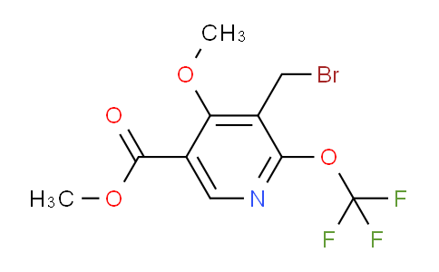 AM150514 | 1805150-01-9 | Methyl 3-(bromomethyl)-4-methoxy-2-(trifluoromethoxy)pyridine-5-carboxylate