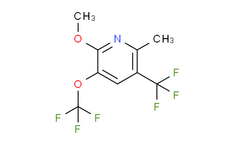 AM150515 | 1804008-76-1 | 2-Methoxy-6-methyl-3-(trifluoromethoxy)-5-(trifluoromethyl)pyridine