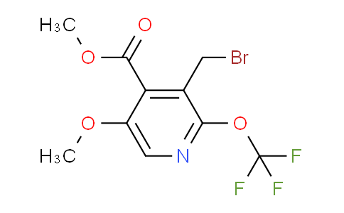 AM150524 | 1804468-46-9 | Methyl 3-(bromomethyl)-5-methoxy-2-(trifluoromethoxy)pyridine-4-carboxylate