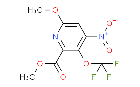 Methyl 6-methoxy-4-nitro-3-(trifluoromethoxy)pyridine-2-carboxylate
