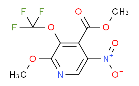Methyl 2-methoxy-5-nitro-3-(trifluoromethoxy)pyridine-4-carboxylate