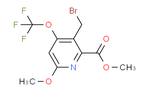 Methyl 3-(bromomethyl)-6-methoxy-4-(trifluoromethoxy)pyridine-2-carboxylate