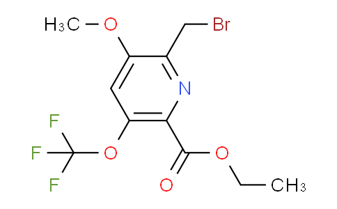 AM150541 | 1806747-51-2 | Ethyl 2-(bromomethyl)-3-methoxy-5-(trifluoromethoxy)pyridine-6-carboxylate