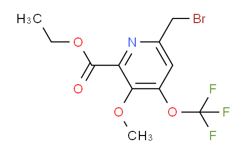 AM150550 | 1805150-40-6 | Ethyl 6-(bromomethyl)-3-methoxy-4-(trifluoromethoxy)pyridine-2-carboxylate