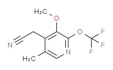 AM150554 | 1806175-68-7 | 3-Methoxy-5-methyl-2-(trifluoromethoxy)pyridine-4-acetonitrile