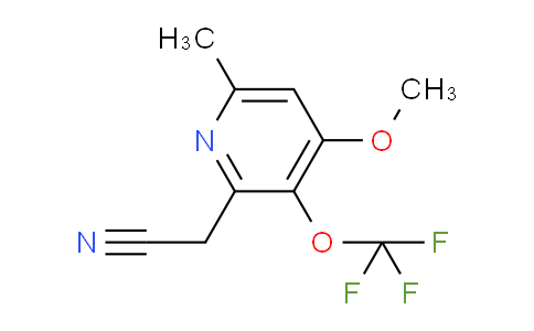 AM150560 | 1804748-18-2 | 4-Methoxy-6-methyl-3-(trifluoromethoxy)pyridine-2-acetonitrile