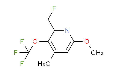 2-(Fluoromethyl)-6-methoxy-4-methyl-3-(trifluoromethoxy)pyridine