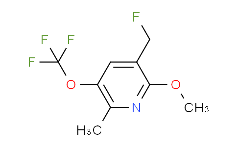 3-(Fluoromethyl)-2-methoxy-6-methyl-5-(trifluoromethoxy)pyridine