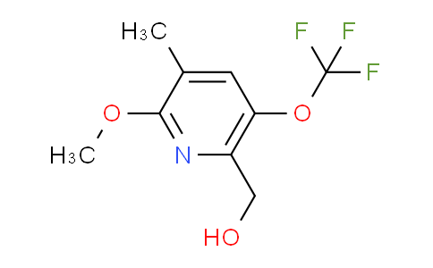 2-Methoxy-3-methyl-5-(trifluoromethoxy)pyridine-6-methanol