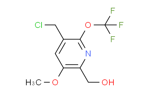 AM150580 | 1805209-51-1 | 3-(Chloromethyl)-5-methoxy-2-(trifluoromethoxy)pyridine-6-methanol