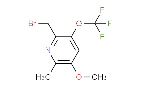 AM150581 | 1806174-08-2 | 2-(Bromomethyl)-5-methoxy-6-methyl-3-(trifluoromethoxy)pyridine