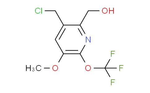 AM150586 | 1806185-63-6 | 3-(Chloromethyl)-5-methoxy-6-(trifluoromethoxy)pyridine-2-methanol