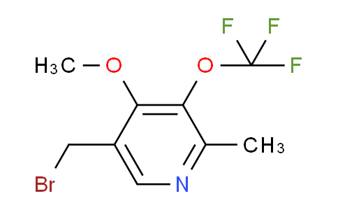AM150590 | 1806232-41-6 | 5-(Bromomethyl)-4-methoxy-2-methyl-3-(trifluoromethoxy)pyridine
