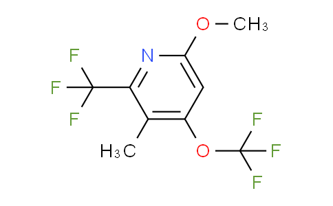 AM150594 | 1804919-52-5 | 6-Methoxy-3-methyl-4-(trifluoromethoxy)-2-(trifluoromethyl)pyridine