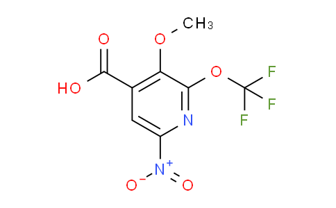3-Methoxy-6-nitro-2-(trifluoromethoxy)pyridine-4-carboxylic acid
