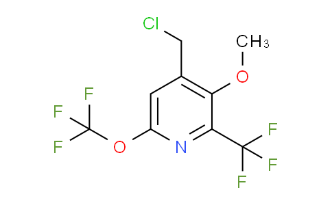 AM150611 | 1804638-87-6 | 4-(Chloromethyl)-3-methoxy-6-(trifluoromethoxy)-2-(trifluoromethyl)pyridine