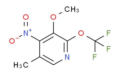 3-Methoxy-5-methyl-4-nitro-2-(trifluoromethoxy)pyridine