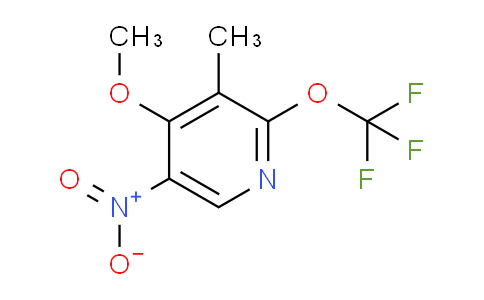 4-Methoxy-3-methyl-5-nitro-2-(trifluoromethoxy)pyridine