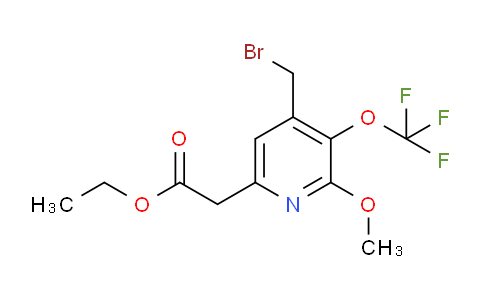 AM150628 | 1806765-05-8 | Ethyl 4-(bromomethyl)-2-methoxy-3-(trifluoromethoxy)pyridine-6-acetate
