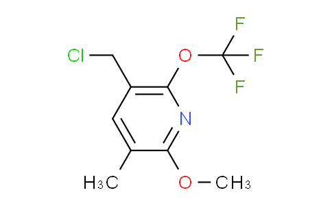 5-(Chloromethyl)-2-methoxy-3-methyl-6-(trifluoromethoxy)pyridine