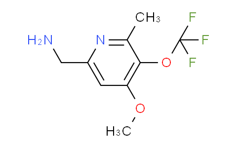 6-(Aminomethyl)-4-methoxy-2-methyl-3-(trifluoromethoxy)pyridine