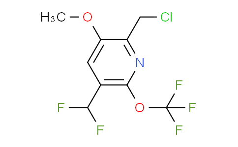 AM150637 | 1805918-48-2 | 2-(Chloromethyl)-5-(difluoromethyl)-3-methoxy-6-(trifluoromethoxy)pyridine