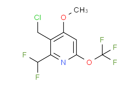 AM150644 | 1806184-61-1 | 3-(Chloromethyl)-2-(difluoromethyl)-4-methoxy-6-(trifluoromethoxy)pyridine