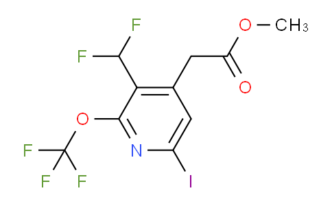 AM150645 | 1806173-45-4 | Methyl 3-(difluoromethyl)-6-iodo-2-(trifluoromethoxy)pyridine-4-acetate